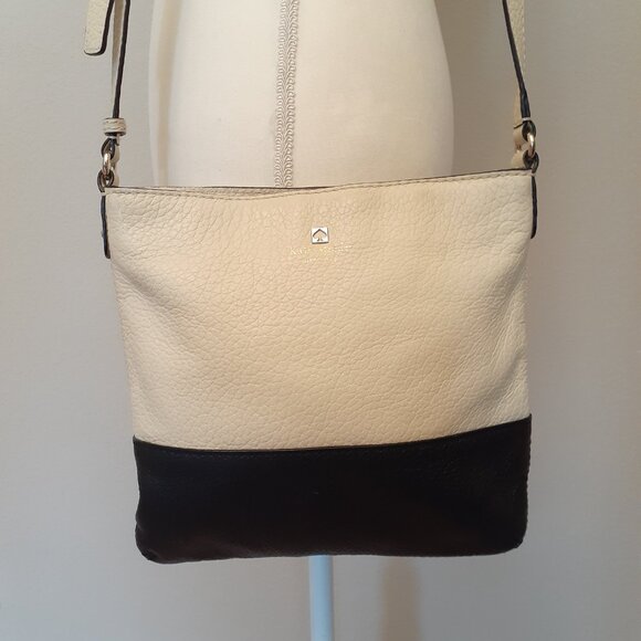 Kate Spade Block Color Leather Crossbody Purse - Picture 2 of 15